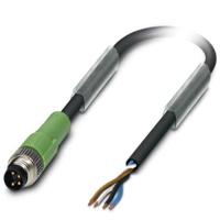 Phoenix Contact 1681800 Sensor/actuator connector, geassembleerd M8 Aantal polen (sensoren): 4 Stekker, recht 5.00 m 1 stuk(s) Piece - thumbnail