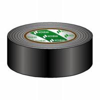Nichiban Gaffa tape rol 50mm 25m zwart - thumbnail