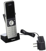Yealink W56H Draadloze HD DECT Uitbreiding Handset voor Draadloze VoIP Telefoon en Apparaat, Zwart/Grijs - thumbnail