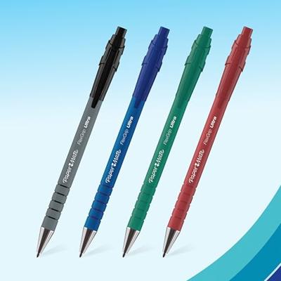 12x Paper Mate Flexgrip Ultra balpen blauw medium - thumbnail