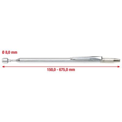 KS TOOLS magnetheber "550.1001" telescopic magnetic holde l1 130-650mm