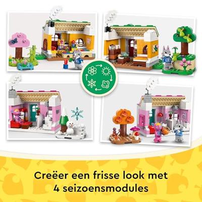 LEGO® Animal Crossing 77057 Creatieve huizen: Jaargetijde vol plezier LEGO® Animal Crossing 77057 Creatieve huizen: Jaargetijde vol plezier