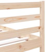 Bedframe massief hout 90x190 cm - thumbnail
