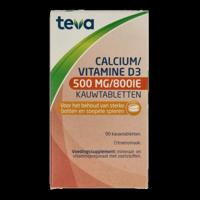 Calcium / vitamine D 500mg / 800IE 90 Kauwtabletten - thumbnail