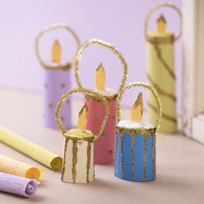 Creativ Company Crepepapier paars en roze harmonie - 8st.