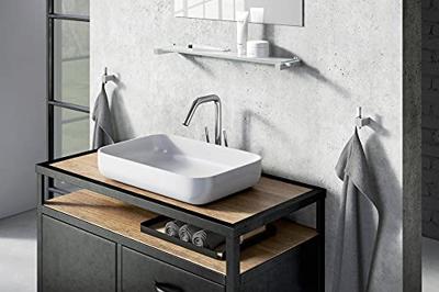 Zack Carvo Planchet - 66x12cm - glas - geborsteld RVS 40486 Zack Carvo Planchet - 66x12cm - glas - geborsteld RVS 40486