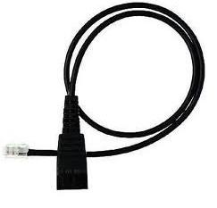 Jabra 8800-00-94 Telefoonheadset kabel 0.50 m Zwart