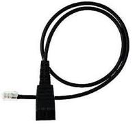 Jabra 8800-00-94 Telefoonheadset kabel 0.50 m Zwart - thumbnail