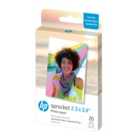 HP Sprocket Select 5,8x8,6cm Zink 50 vel - thumbnail
