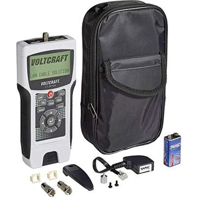 VOLTCRAFT CT-20TDR CT-20TDR Kabeltester Geschikt voor: Afgeschermde/niet-afgeschermde kabels, CAT3, CAT4, CAT5, CAT5e, CAT6, coax VOLTCRAFT CT-20TDR CT-20TDR Kabeltester Geschikt voor: Afgeschermde/niet-afgeschermde kabels, CAT3, CAT4, CAT5, CAT5e, CAT6, coax