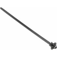 HellermannTyton 155-05800 T50SOSFT6E-PA66HIRHS Kabelbinder 160 mm 4.60 mm Zwart Met spreidanker en plaat 1 stuk(s) - thumbnail