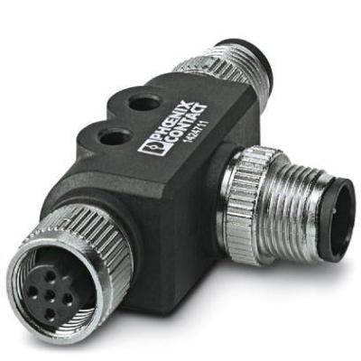 Phoenix Contact 1424711 T-verdeler Aantal polen (sensoren): 5 Stekker, recht, Stekker, recht 1 stuk(s) Phoenix Contact 1424711 T-verdeler Aantal polen (sensoren): 5 Stekker, recht, Stekker, recht 1 stuk(s)