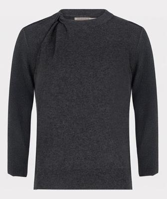 Esqualo Sweater l/slve twist | Grey Esqualo Sweater l/slve twist | Grey