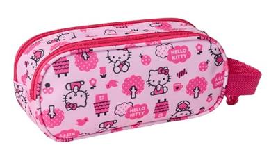 Pennenetui met 2 vakken Hello Kitty Roze 21 x 8 x 6 cm Pennenetui met 2 vakken Hello Kitty Roze 21 x 8 x 6 cm