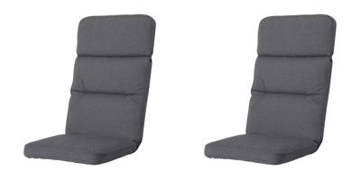 Excellent tuinkussens lage rug Outdoor Manchester grijs (2 stuks) Madison - Madison Excellent tuinkussens lage rug Outdoor Manchester grijs (2 stuks) Madison - Madison