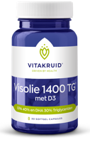Vitakruid Visolie 1400 TG® Triglyceriden met D3 30 - thumbnail