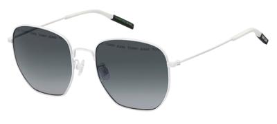 Tommy Hilfiger zonnebril 0034/F/S cat.3 piloot staal wit/grijs Tommy Hilfiger zonnebril 0034/F/S cat.3 piloot staal wit/grijs