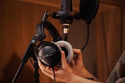 Beyerdynamic DT 770 PRO Hoofdtelefoons Bedraad Hoofdband Muziek Zwart - thumbnail