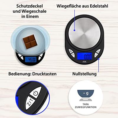 ADE - Weegschaal digitaal - Dieetweegschaal TE1700