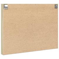 Vitrinekast 100x8,5x75 cm bewerkt hout sonoma eikenkleurig - thumbnail