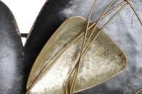Wanddecoratie DKD Home Decor Zwart Gouden Metaal (99 x 10.2 x 86.4 cm) - thumbnail