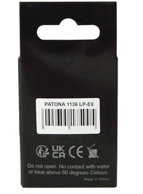 Canon LP-E8 accu (Patona Premium)