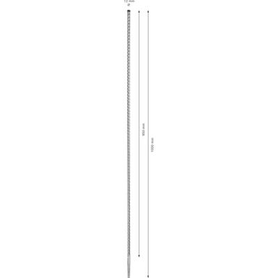 Bosch Accessories EXPERT SDS plus-7X 2608900115 Hamerboor 1 stuks 12 mm Gezamenlijke lengte 1000 mm SDS-Plus 1 stuk(s) Bosch Accessories EXPERT SDS plus-7X 2608900115 Hamerboor 1 stuks 12 mm Gezamenlijke lengte 1000 mm SDS-Plus 1 stuk(s)