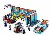 Sluban Pit Lane bouwstenen set (M38-B0765) - thumbnail