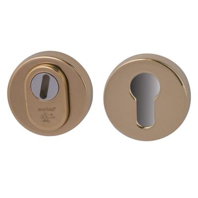 Hardbrass Nika SKG3 veiligheidsrozetten met kerntrekbeveiliging - PVD messing