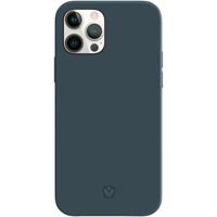 Valenta Leather Back Cover Snap Luxe Apple iPhone 12/12 Pro Blue - thumbnail
