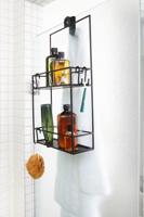 Umbra Cubiko douche etagere 61x31x11cm Staal Zwart 023461-040 - thumbnail