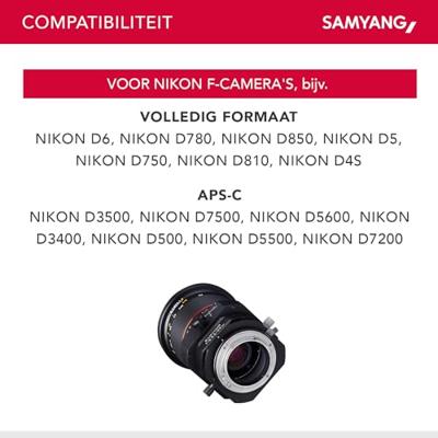 Samyang T-S 24mm f/3.5 Tilt/Shift Nikon F