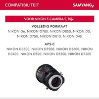 Samyang T-S 24mm f/3.5 Tilt/Shift Nikon F - thumbnail