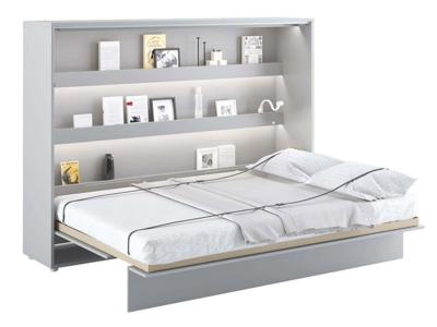 Opklapbed CONCEPTION PRO 140x200 cm mat grijs (horizontaal) Opklapbed CONCEPTION PRO 140x200 cm mat grijs (horizontaal)