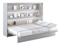 Opklapbed CONCEPTION PRO 140x200 cm mat grijs (horizontaal) - thumbnail