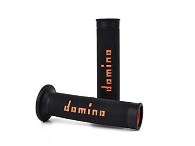 Domino rubber handvat "a010 rubber grip a010 bw/or 120mm open