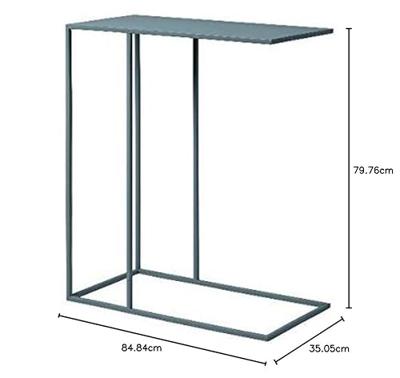 Fera Bijzettafel Steel Grey | Grijs | Staal