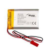 3,7 V 1600 mAh batterij batterij LP903450 lithium-polymeer AKYGA AKY0099 Li-Po accu PCM JST 2-polige aansluiting 2,54 15 cm - thumbnail