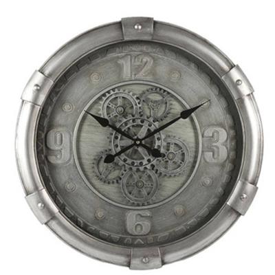 Decostar Countryfield Klok rond Darlington L zilver