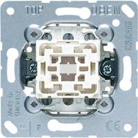 Jung impulsdrukker 2-polig wissel schroefklemmen 533-2 U 530865 - thumbnail