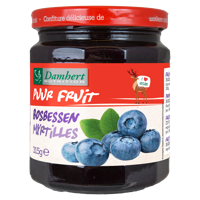 Damhert Puur Fruit Confituur Bosbessen - thumbnail