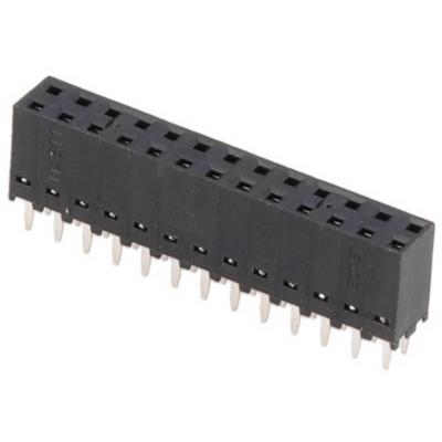 Molex 901512126 Female header, inbouw (standaard) Totaal aantal polen: 26 Rastermaat: 2.54 mm Inhoud: 1 stuk(s) Tube