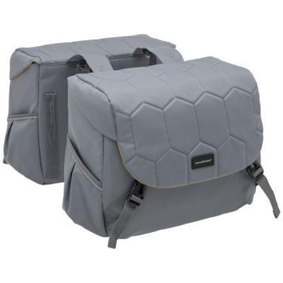 New Tas looxs mondi joy double quilted grijs | 38l