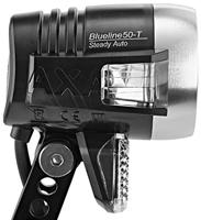AXA Blueline 50-T Steady Auto Voorlicht - Zwart - thumbnail