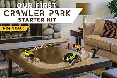 Crawler Park Starter kit circuit voor 1/24 Crawlers