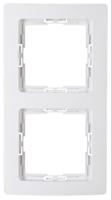 Kopp 308502004 Afdekking Frame 2-voudig HK05 Arctisch-wit 1 stuk(s) - thumbnail