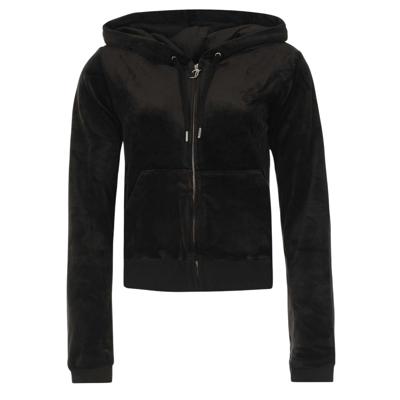 Juicy Couture Robertson Full Zip Trainingspak Dames Zwart - Maat XL - Kleur: Zwart | Soccerfanshop