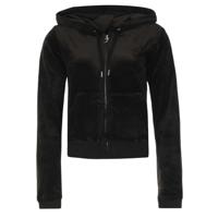 Juicy Couture Robertson Full Zip Trainingspak Dames Zwart - Maat XL - Kleur: Zwart | Soccerfanshop - thumbnail