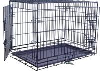 Hondendraadkooi 2 deurs zwart 91 x 55 x 65 cm Gebr de Boon - Gebr de boon - thumbnail
