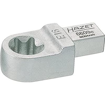 HAZET Insteekringsleutel 6609C-E11 · 9 x 12 mm insteekvierkant massief · Buiten-TORX®-profiel · SW E11 HAZET Insteekringsleutel 6609C-E11 · 9 x 12 mm insteekvierkant massief · Buiten-TORX®-profiel · SW E11